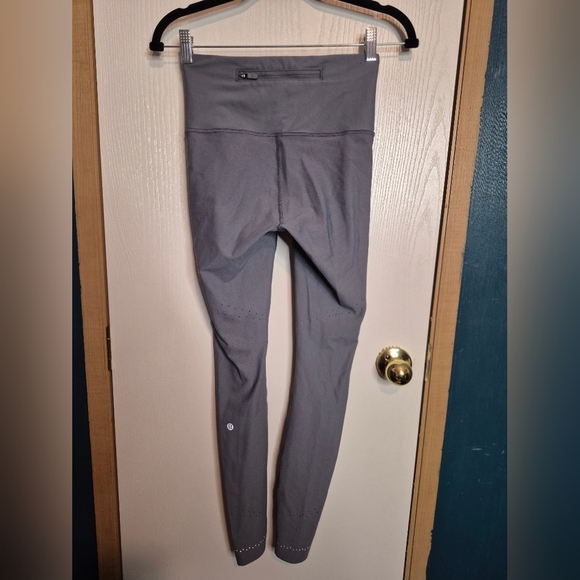531🎃 lululemon Gray High-Waisted Leggings - Picture 2 of 3